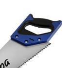 Ножовка по дереву ТУНДРА, 2К рукоятка, 3D заточка, каленый зуб, 7-8 TPI, 400 мм - Фото 7