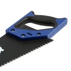 Ножовка по дереву ТУНДРА, 2К рукоятка, тефлоновое покрытие, 3D заточка, 7-8 TPI, 350 мм - фото 7762541