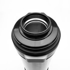 Термос, 5 л, Volume "Колумб", с двумя кружками, сохраняет тепло 24 ч, 15 х 46.7 см, хром - Фото 4