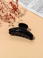 Крабик для волос «Глянец», ранние ромашки, 9.5 см, чёрный (комплект 12 шт) - фото 51840307