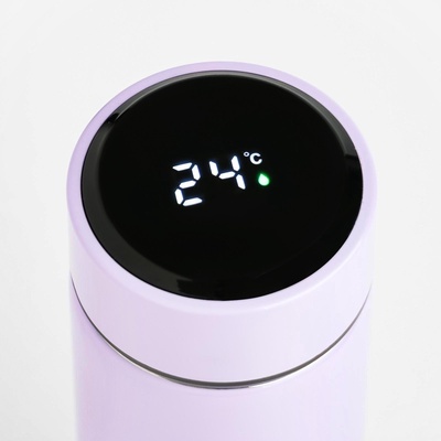 Термос, 500 мл, «Мастер К», с ситечком, с датчиком температуры