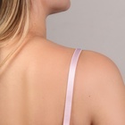 Резинка для бретелей, блестящая, 10 мм, 10±0.5 м, розовая - Фото 2