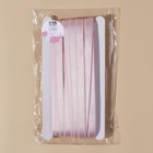 Резинка для бретелей, блестящая, 10 мм, 10 ± 0,5 м, цвет розовый - Фото 3