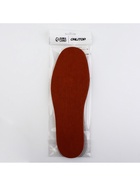 Стельки для обуви, универсальные, р-р RU до 45 (р-р Пр-ля до 46), 28.5 см, пара, коричневые - Фото 4