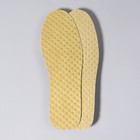 Стельки для обуви, универсальные, р-р RU до 44 (р-р Пр-ля до 44), 28 см, пара, цвет жёлтый - Фото 4
