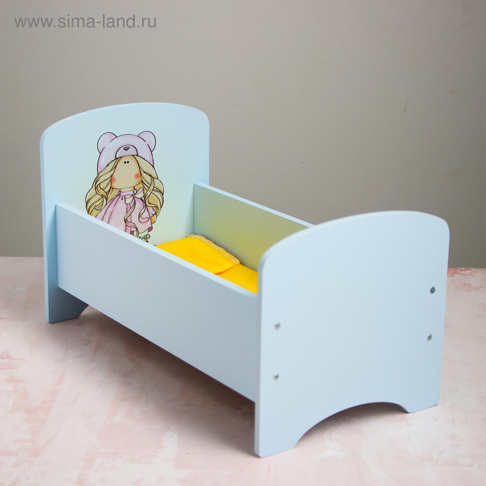 Кроватка для куклы своими руками: как сделать из картона, коробки или бумаги мебель для пупса