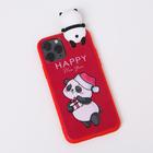 Чехол для телефона iPhone 11 pro «Радостный панда», с персонажем, 7,14 х 14,4 см - Фото 1