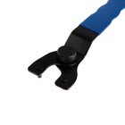 Ключ для УШМ ТУНДРА, обрезиненная рукоятка, регулируемый 10 - 30 мм - Фото 4