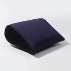 Подушка надувная «Капля», 42 × 35 см, цвет синий - Фото 2