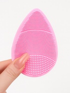 Щётка для умывания «Капля» на присоске, 9×7 см, МИКС - Фото 5