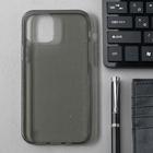 Чехол Activ SC123, для Apple iPhone 12/12 Pro, силиконовый, чёрный - Фото 1