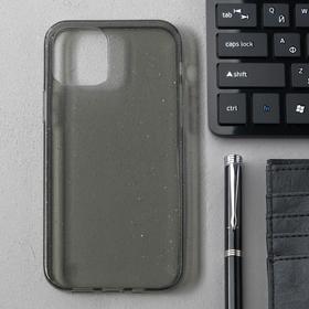 Чехол Activ SC123, для Apple iPhone 12/12 Pro, силиконовый, чёрный 5441807