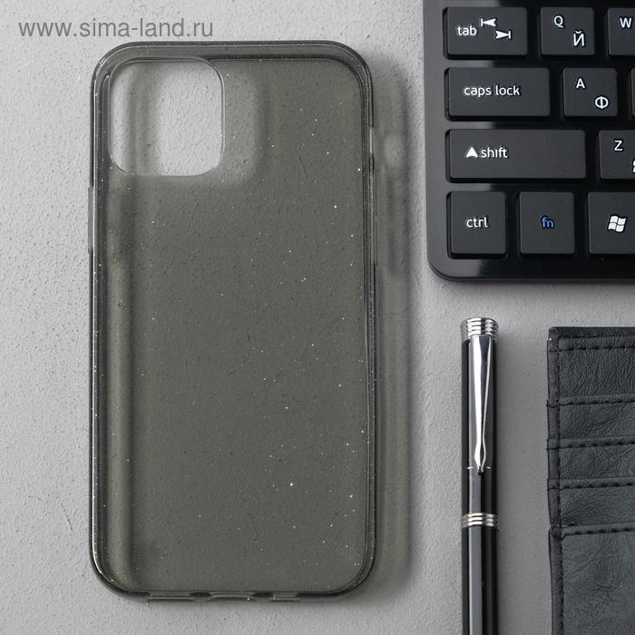 Чехол Activ SC123, для Apple iPhone 12/12 Pro, силиконовый, чёрный - Фото 1