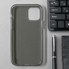 Чехол Activ SC123, для Apple iPhone 12/12 Pro, силиконовый, чёрный - Фото 2