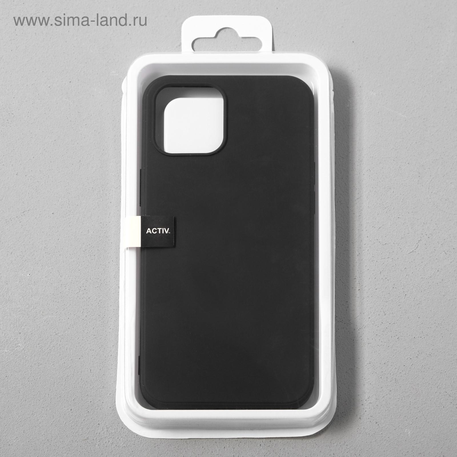 Чехол Activ Full Original Design, для Apple iPhone 12 Pro Max, силиконовый,  чёрный (5441808) - Купить по цене от 158.00 руб. | Интернет магазин  SIMA-LAND.RU