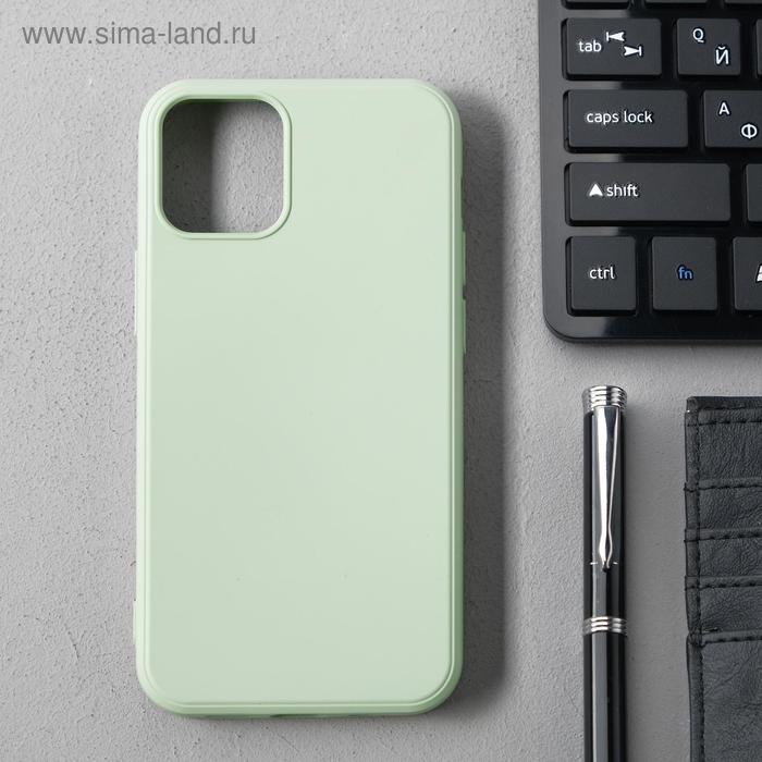 Чехол Activ Full Original Design, для Apple iPhone 12 mini, силиконовый, светло-зелёный - Фото 1