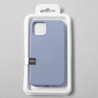 Чехол Activ Full Original Design, для Apple iPhone 12/12 Pro, силиконовый, серый - Фото 4