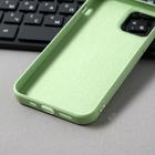 Чехол Activ Full Original Design, для Apple iPhone 12/12 Pro, силиконовый, светло-зелёный - Фото 3