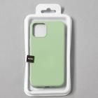 Чехол Activ Full Original Design, для Apple iPhone 12/12 Pro, силиконовый, светло-зелёный - Фото 4