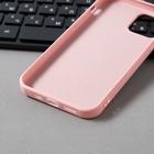Чехол Activ Full Original Design, для Apple iPhone 12/12 Pro, силиконовый, светло-розовый - Фото 3