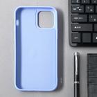 Чехол Activ Full Original Design, для Apple iPhone 12/12 Pro, силиконовый, светло-фиолетовый 5441825 - фото 16644511