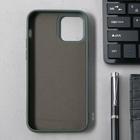Чехол Activ Full Original Design, для Apple iPhone 12/12 Pro, силиконовый, оливковый - Фото 2