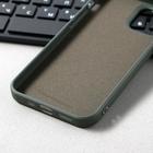 Чехол Activ Full Original Design, для Apple iPhone 12/12 Pro, силиконовый, оливковый - Фото 3