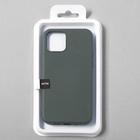 Чехол Activ Full Original Design, для Apple iPhone 12/12 Pro, силиконовый, оливковый - Фото 4