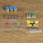 Микроскоп «Исследование», кратность увеличения 600х, 300х, 100х, с подсветкой, серебристый - Фото 2