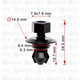 Заклепка распорная VAG 3C0853934