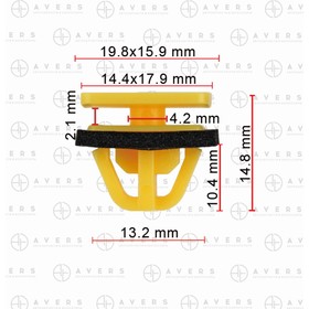 Клипса Hyundai / KIA 87758-3D000