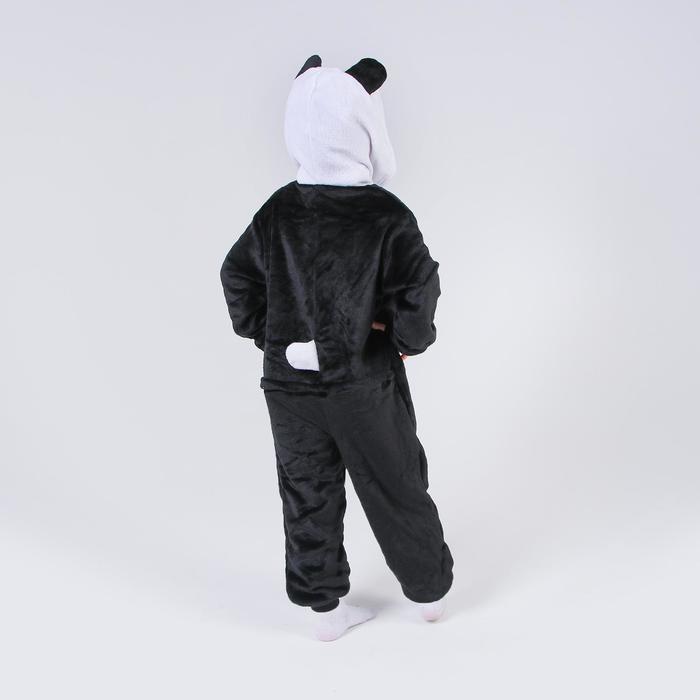 Кигуруми «Панда», закрытые глазки, рост 100 см - фото 1885081963