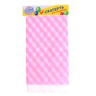 Скатерть на стол «Диагональ», 108×180 см, цвет розовый - Фото 4