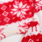 Комбинезон «Олени» с капюшоном, размер XS (ДС 20 см, ОГ 30 см, ОШ 20 см), красный - Фото 10