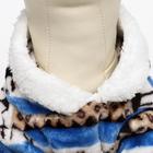 Комбинезон "Олени" с капюшоном, размер XXL (ДС 45 см, ОГ 55 см, ОШ 45 см), голубой - Фото 7