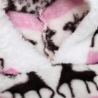 Комбинезон «Олени» с капюшоном, размер XXL (ДС 45 см, ОГ 55 см, ОШ 45 см), розовый - Фото 9