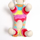 Комбинезон «Радуга», с капюшоном, размер L, ДС 35 см, ОГ 45 см, ОШ 35 см, разноцветный - Фото 6