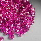 Бисер "Астра"  11/0, 20 гр (1105 т.розовый/глянц.покрытие) - фото 24378413