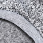 Свитер меланжевый, размер L (ДС 27, ОШ 31, ОГ 40 см), серый - Фото 8