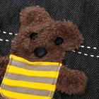 Комбинезон «Мишка», размер S, ДС 25 см, ОШ 25 см, ОГ 35 см, жёлтый, чёрный - Фото 12