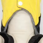 Комбинезон «Мишка», размер XL, ДС 40 см, ОШ 40 см, ОГ 50 см, жёлтый, чёрный - Фото 6