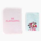 Подарочный набор новогодний, обложка на паспорт, и ежедневник антистресс, Flamingo winter party - Фото 5