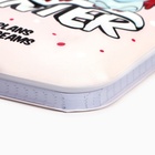 Подарочный набор новогодний, обложка на паспорт, и ежедневник антистресс, Unicorn snow - Фото 3