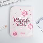 Набор Unicorn snow: паспортная обложка-облачко и ежедневник-облачко - фото 6348084