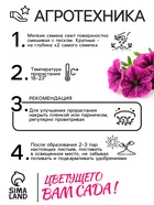 Семена цветов Петуния "Фиолетовый леопард",  F1, 5 шт 5431372 - фото 16398780