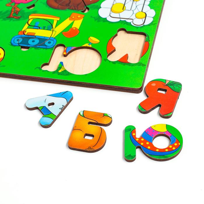 Пазл - алфавит «Буквы-невидимки» 48201