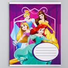 Тетрадь в клетку 12 листов, 5 видов МИКС, обложка мелованный картон, «Принцессы» - Фото 8