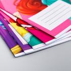 Тетрадь в клетку 12 листов, 5 видов МИКС, обложка мелованный картон, «Принцессы» - Фото 9