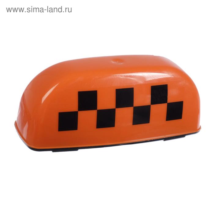 Знак "TAXI" магнитный,  с подсветкой, 12 В, оранжевый - Фото 1