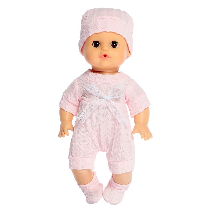 Пупс функциональный «Малыш» пьёт, писает, звук, с аксессуарами 48209